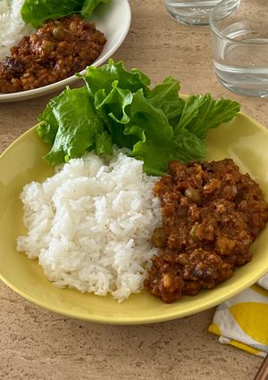 レンジにおまかせ♪キーマカレー-レシピのメイン写真