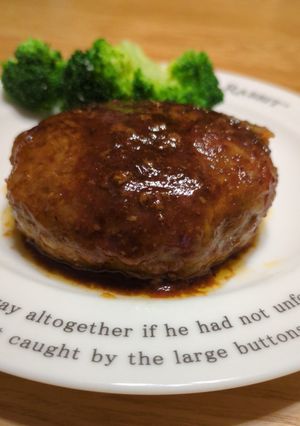 ご飯が進む照り焼きハンバーグ♪-レシピのメイン写真