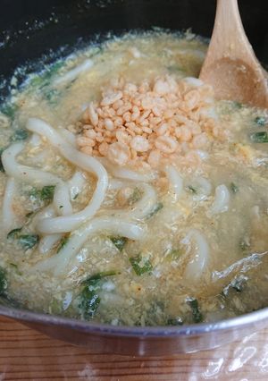 あんかけかきたまうどん-レシピのメイン写真