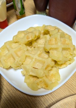 新感覚！じゃがいものイモッフル-レシピのメイン写真