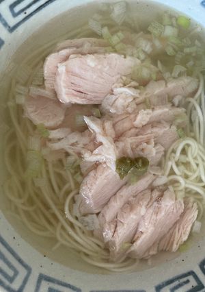 鶏ガラスープうどん-レシピのメイン写真