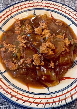 ダーラーピー(平太麺)麻婆春雨-レシピのメイン写真