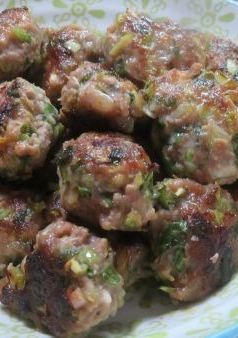 野菜たっぷり♪合いびき肉で焼き味噌つくね-レシピのメイン写真