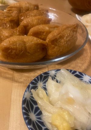 わさび稲荷　おつまみにも-レシピのメイン写真