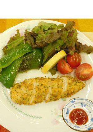 ささみのチーズパン粉焼き-レシピのメイン写真