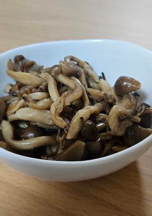 しめじめんつゆ炒め-レシピのメイン写真