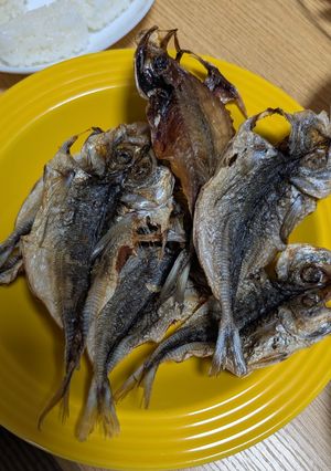 ！全て食べれる！アジの干物の素揚げ-レシピのメイン写真