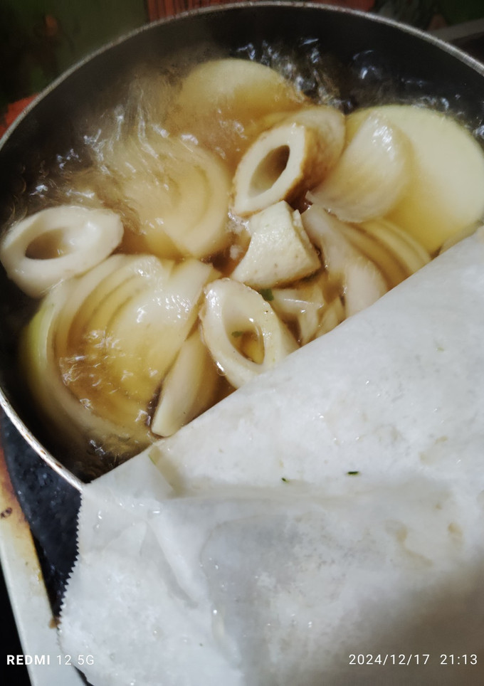 大根と竹輪と玉ねぎの煮付け-レシピのメイン写真