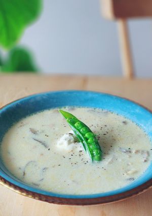 すーぷ店のエリンギチーズクリームシチュー-レシピのメイン写真