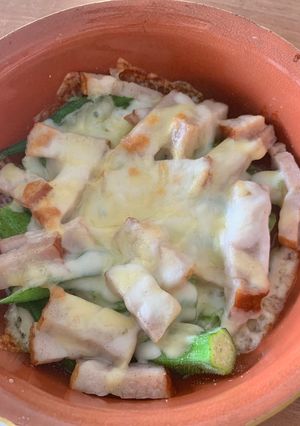 オクラとベーコンのチーズ焼き-レシピのメイン写真