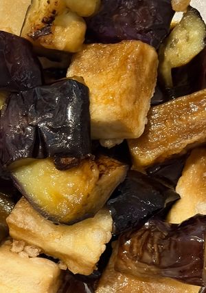 高野豆腐と茄子の揚げ浸し-レシピのメイン写真