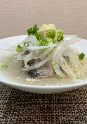 鯖缶と大根おろしの健康サラダ♪-レシピのメイン写真