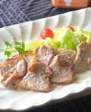 やわらか♡豚もも肉の味噌漬け焼き♪
