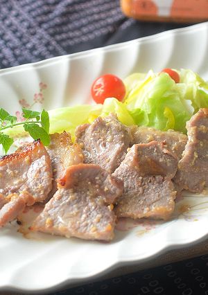 やわらか♡豚もも肉の味噌漬け焼き♪-レシピのメイン写真
