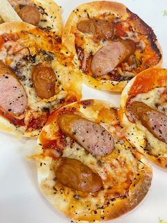 餃子の皮ピザ-レシピのメイン写真