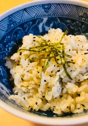 ベースごはん●ひじきふりかけ炒飯-レシピのメイン写真