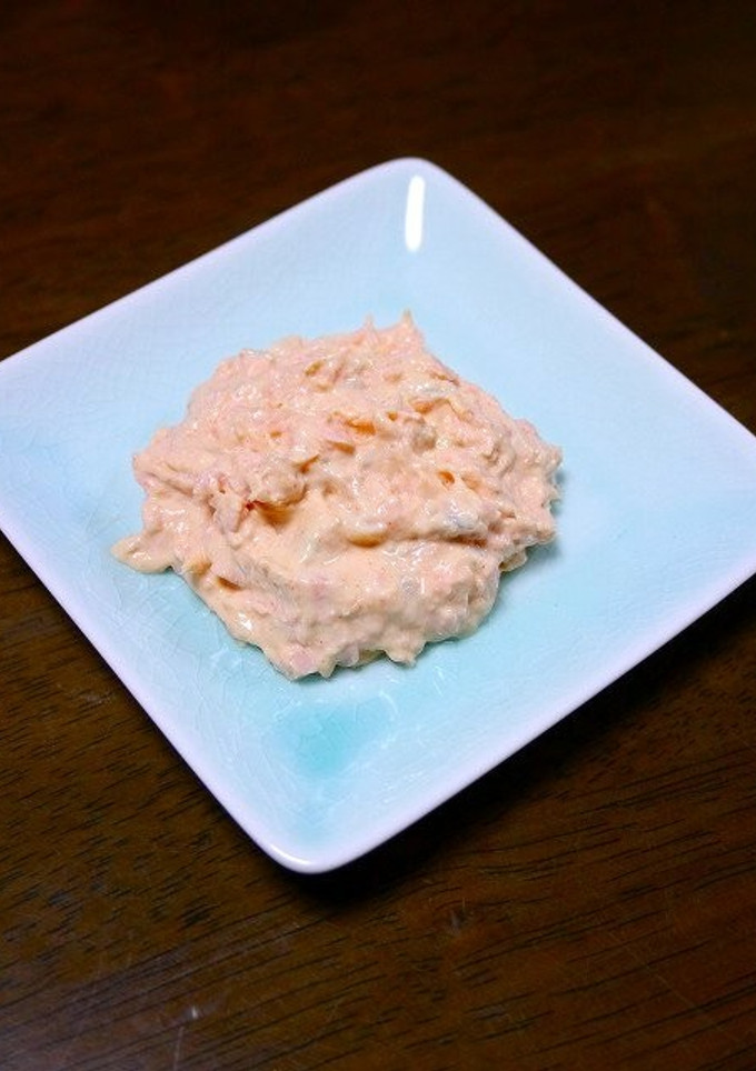 ご飯のおとも！鮭めんたいマヨ-レシピのメイン写真
