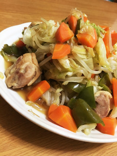 野菜たっぷりの甘辛ニンニク生姜炒め-レシピのメイン写真