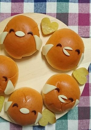 スマイル！ひよこパン-レシピのメイン写真