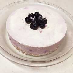 รูปของ ブルーベリーチーズケーキ