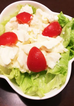 豆腐とクリームチーズの似たものサラダ-レシピのメイン写真