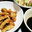 簡単♡豚肉の竜田揚げ♡(酢×砂糖×醤油)