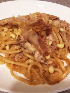 理想の焼うどん 黒龍スペシャル-レシピのメイン写真