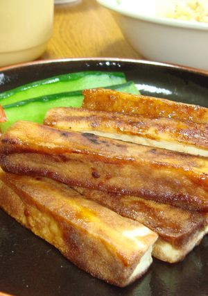 ヘルシー！高野豆腐のスティックステーキ-レシピのメイン写真