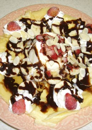 苺のチョコクレープ♪″-レシピのメイン写真