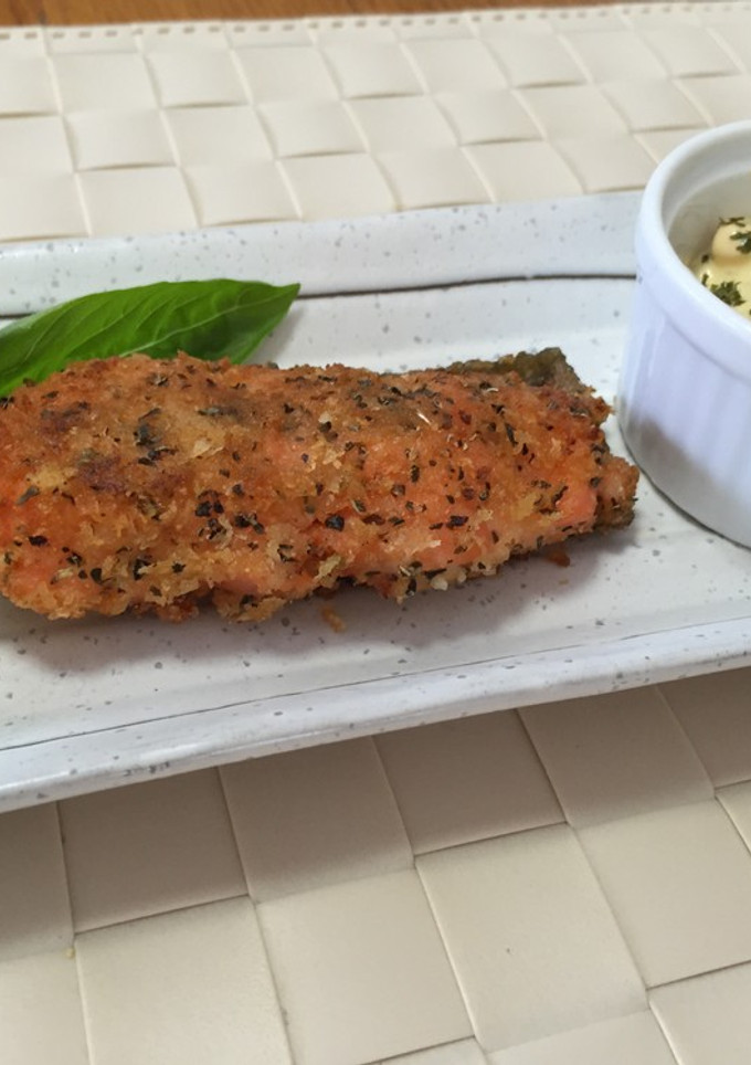 鮭の香草パン粉焼き-レシピのメイン写真