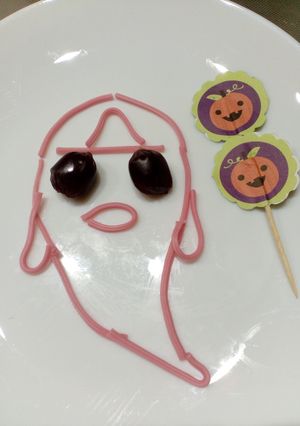 おばけがでた〜！-レシピのメイン写真