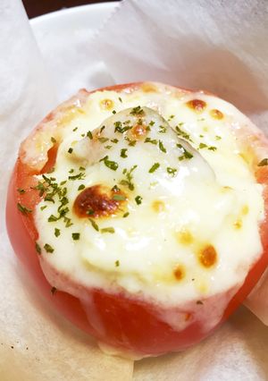 糖質制限☆鮭とトマトの豆腐グラタン-レシピのメイン写真