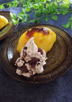 スイートポテト＆ホイップマリーム-レシピのメイン写真