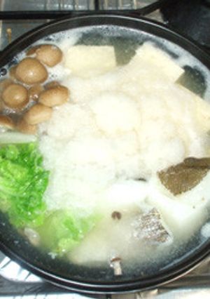 タラ豆腐の簡単みぞれ鍋♪大根おろしスープ-レシピのメイン写真