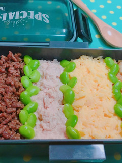 3~5色*そぼろ弁当②-レシピのメイン写真