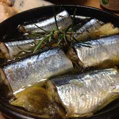 รูปของ 秋刀魚のオイル煮 ♪塩焼に飽きたらコレ！