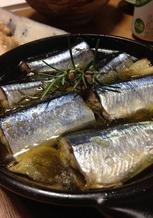 秋刀魚のオイル煮 ♪塩焼に飽きたらコレ！-レシピのメイン写真