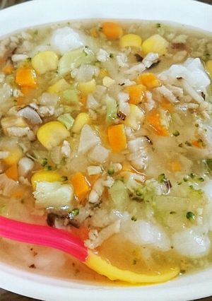 離乳食後期～八宝菜（中華丼）-レシピのメイン写真
