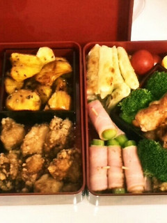 肉好き小学生の運動会弁当-レシピのメイン写真