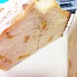 バナナとドライマンゴーのケーキ