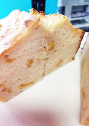 バナナとドライマンゴーのケーキ-レシピのメイン写真