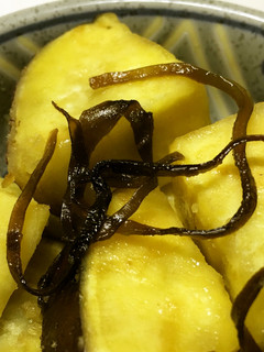 サツマイモの塩昆布バター和え✾-レシピのメイン写真