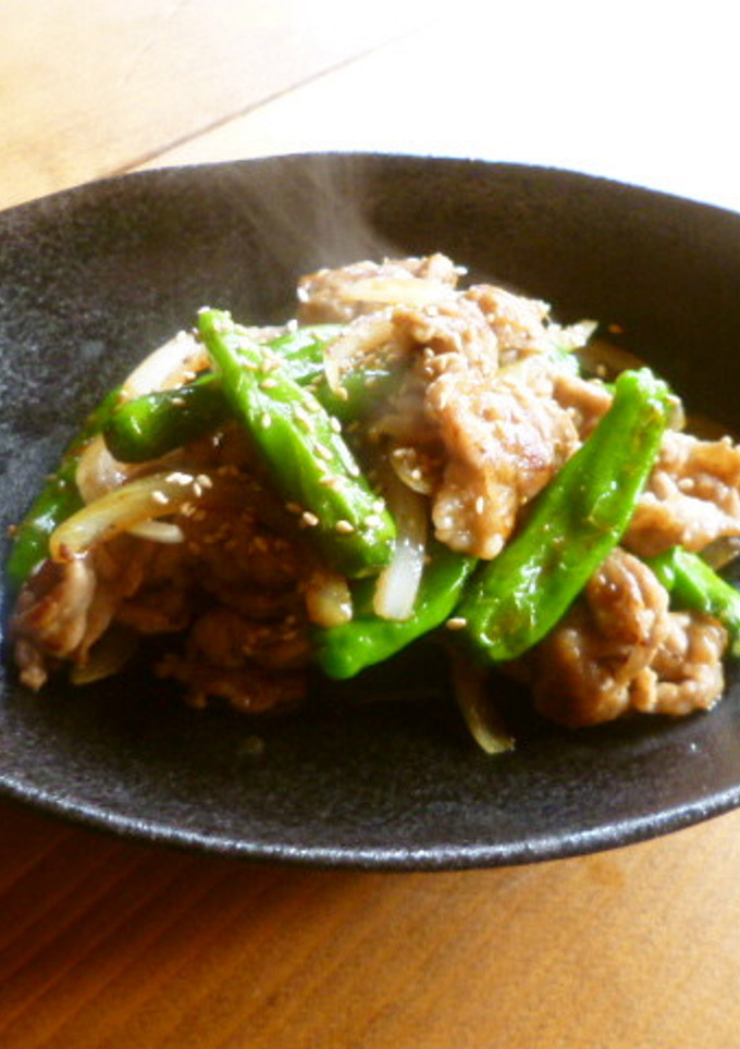 豚肉とシシトウの生姜炒め♪-レシピのメイン写真