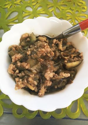 ご飯のお供に♪ナス味噌-レシピのメイン写真