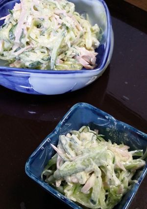 簡単!糸かぼちゃサラダ-レシピのメイン写真