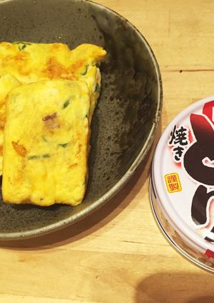 簡単☆お弁当☆缶詰☆アレンジ☆卵焼き-レシピのメイン写真