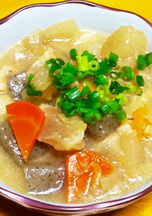 わが家の牛スジ煮込み(味噌仕立て)-レシピのメイン写真