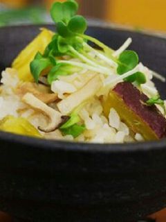 さつま芋とツナの炊き込みご飯-レシピのメイン写真