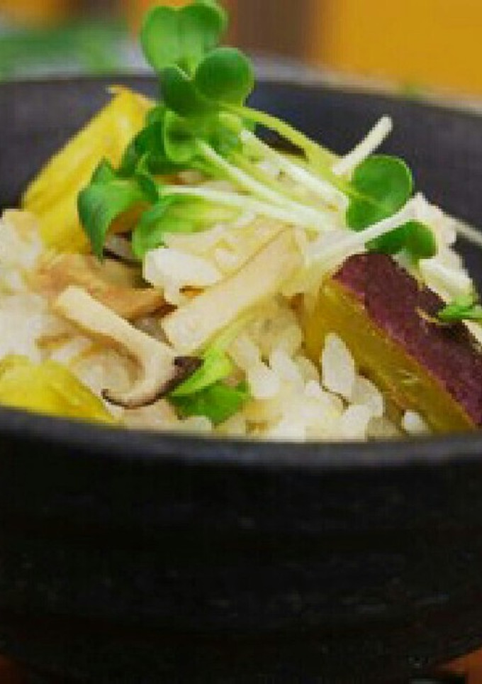 さつま芋とツナの炊き込みご飯-レシピのメイン写真