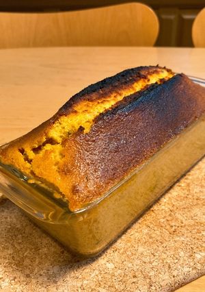 秋の味覚、かぼちゃのパウンドケーキ-レシピのメイン写真